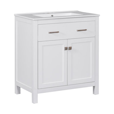 Meuble-lavabo autoportant 30 po