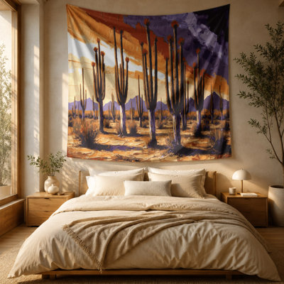 Southwestern Plants Ocotillo 171 Wall Tapestry