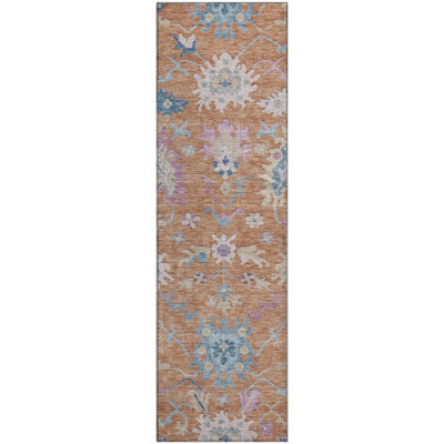 Premium Machine Washable Gurubaksh AMF1154 Global Rug