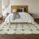 Premium Machine Washable Prisco Green Rug
