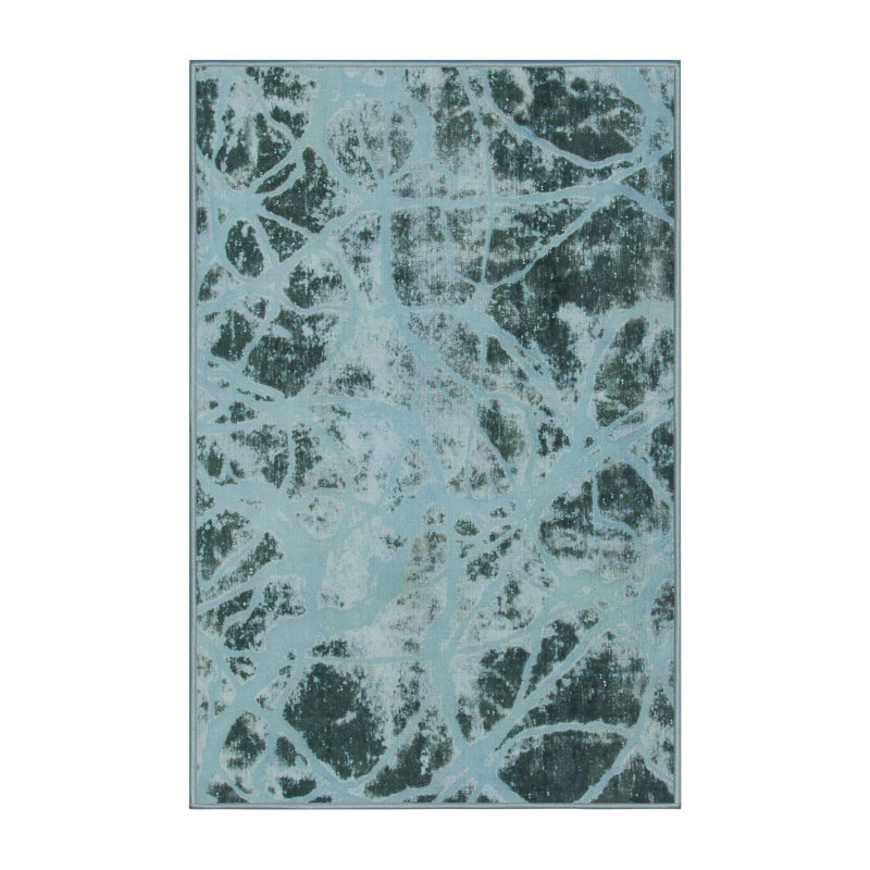 Abstract Indoor Rug, Rectangle 8' x 12'