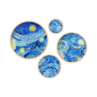 Decorative Framed MDF Painting