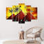Egyptian Pyramids, Africa - Wrapped Canvas Print-1226157097