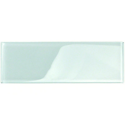 3" x 6" Beveled Glass Singular Subway Wall Floor Tile