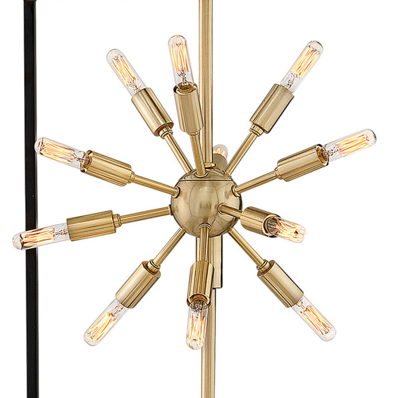 Aros 36 - Light Sputnik Modern Linear Chandelier