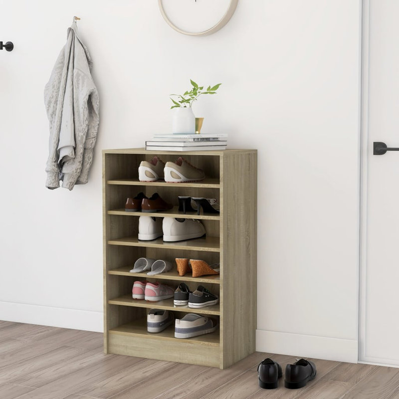 Armoire à chaussures vidaXL, Chêne sonoma
