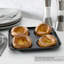Besto 4 Cup Non-Stick Stainless Steel Muffin Pan with Lid