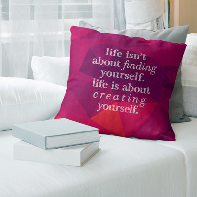 Coussin de citation en faux gemme