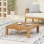 Table basse, teck
