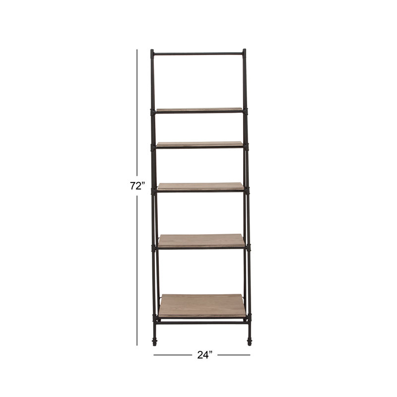 183cm H x 61cm W Ladder Bookcase