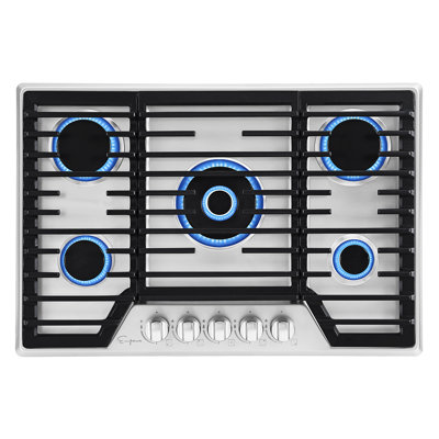 30" Gas Cooktop with 5 Burners