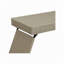 Christies Home 23.5" W x 16" D x 16" H Folding Steel Frame Wicker End Table