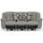Trifecta Power Reclining Sofa with 3 Reclining Seats and Drop Down Table-1476024210