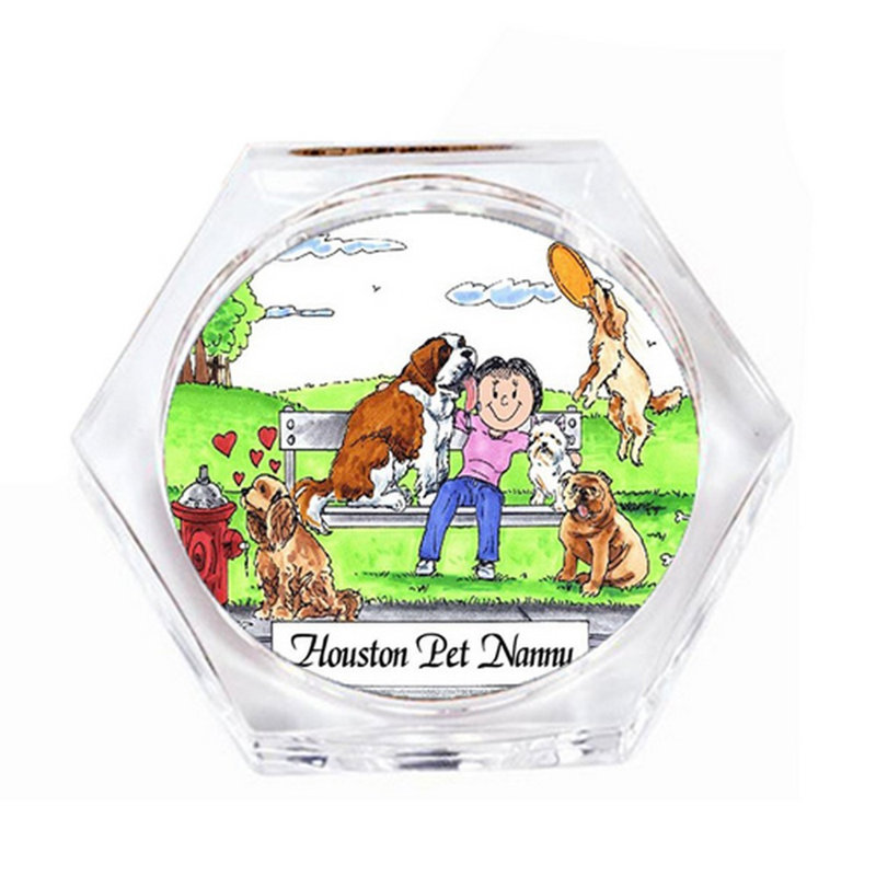 Ensemble de 4 sous-verres personnalisables, Oui