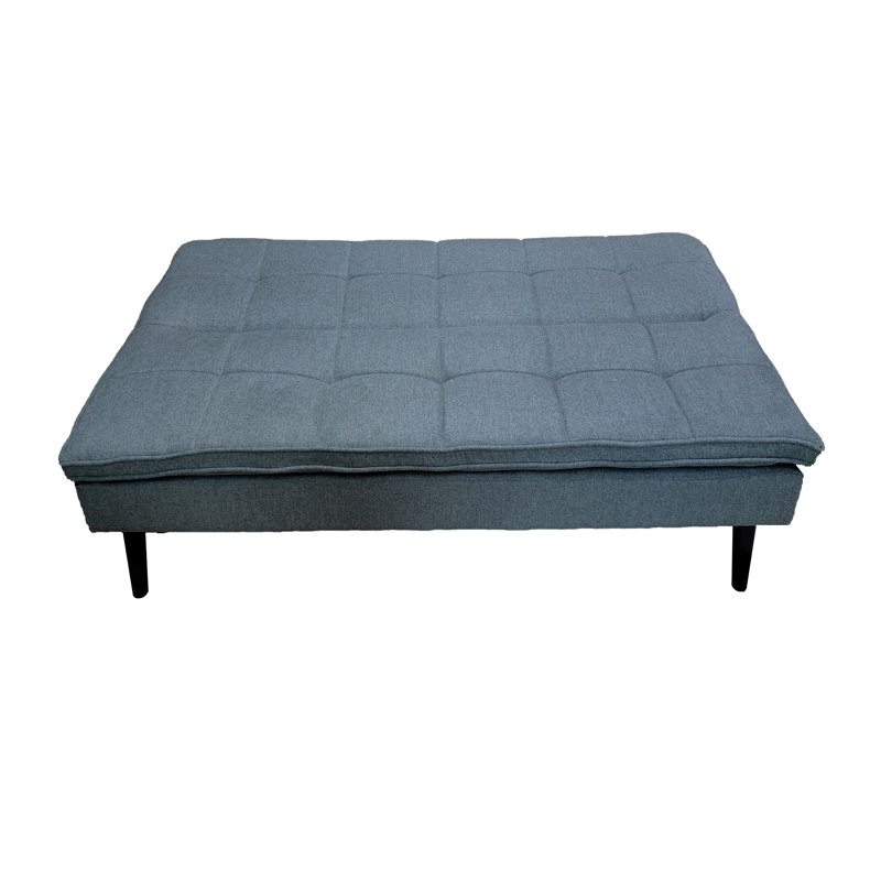 3 Seater Linen Sofa Bed, Grey