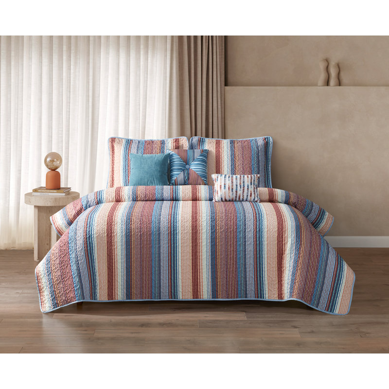 Ensemble de couvre-lit 6 pièces Billie, Couvre-lit très grand + 5 pièces supplémentaire