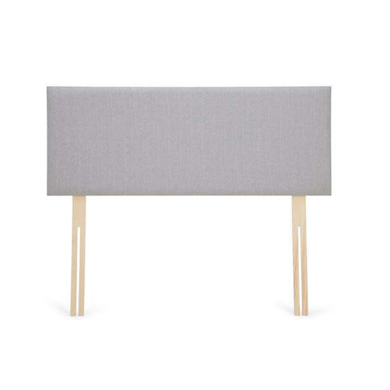 Nagao Upholstered Headboard, Silver, Kingsize (5')