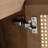 12" Bathroom Side Cabinet,Soft Close Doors,Float Mounting Design