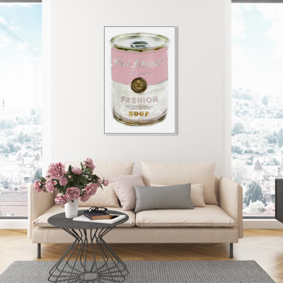 Pot à soupe rose Fashion and Glam Fashion - impression