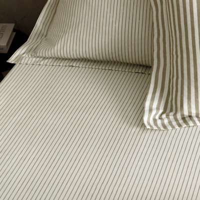 Sigita 100% Cotton Standard Fitted Sheet