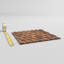 Carreau de mosaïque murale en bois Timberly l 11 7/8 po x H 11 7/8 po x P 1/2 po