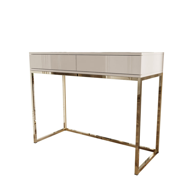 BLANCO GLAMOUR Console Table, Gold