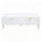 Gaines White High Gloss Finish Coffee Table