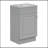 18"Bathroom Vanity With Sink And Adjustable Shelf-8398099