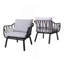 Ensemble de 2 fauteuils club Huron