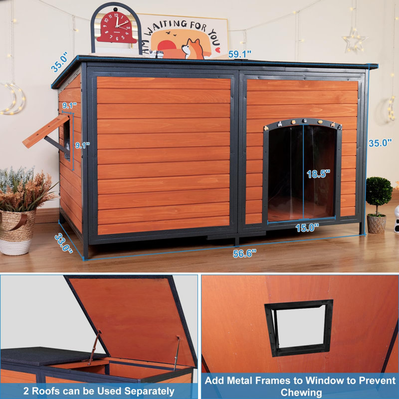 Niche pour chien 59 po