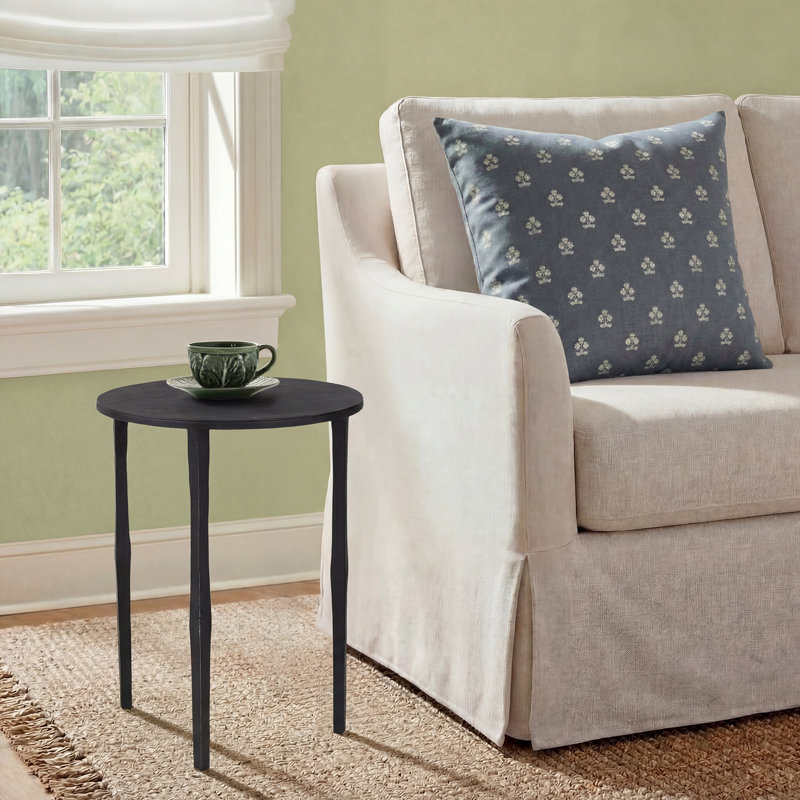 Bates Iron Top End Table