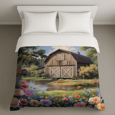 Housses de couette Rustic Barn Scene