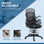 Inbox Zero Koeplin Mesh Drafting Chair-605479876