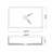 20.5'' Concrete Vessel Rectangular Modern Gray Bathroom Sink
