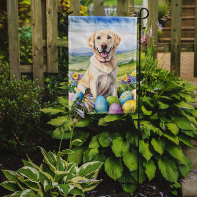 Easter Egg Hunt Double Sided 15.5'' H x 11.25'' W Polyester Easter Garden Flag