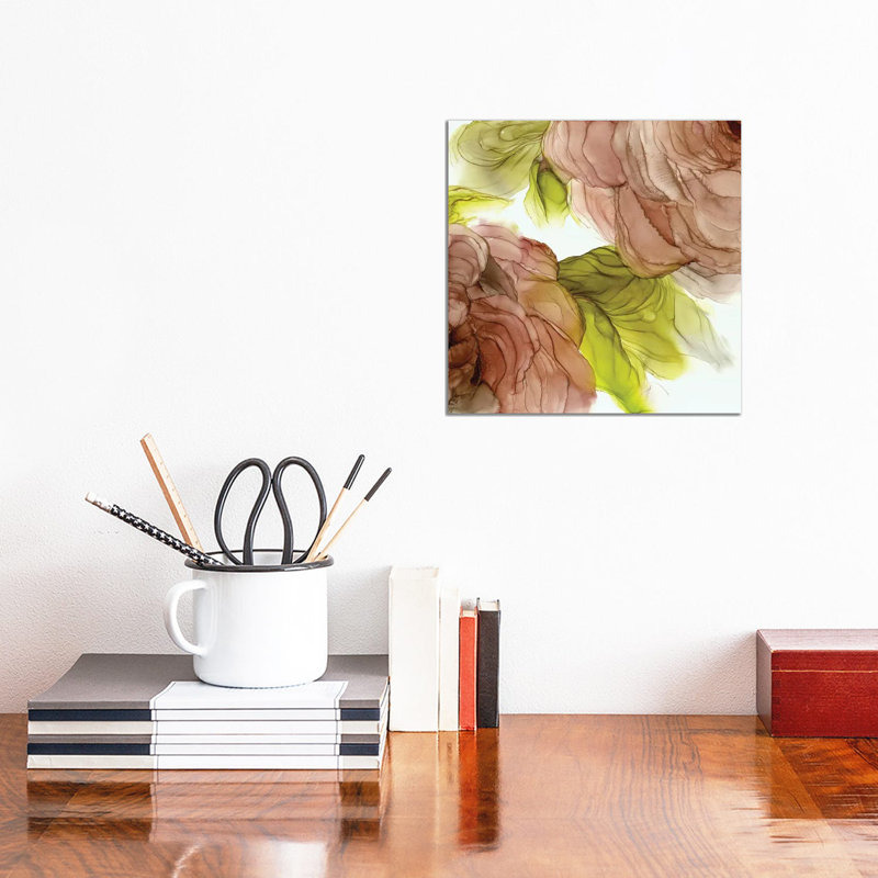 Peonies II by Monet & Manet - Wrapped Canvas Gallery-Wrapped Canvas Giclée, 30.48 cm H x 30.48 cm W