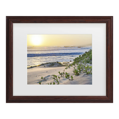 «Murray Bolesta Pacific Ocean Seascape No 5 Matted Art encadré
