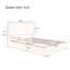 Lit de rangement hydraulique Ineva, lit de rangement relevable avec lumière DEL RVB, haut-parleur Bluetooth, aucun sommier nécessaire-1558521285-1558521307