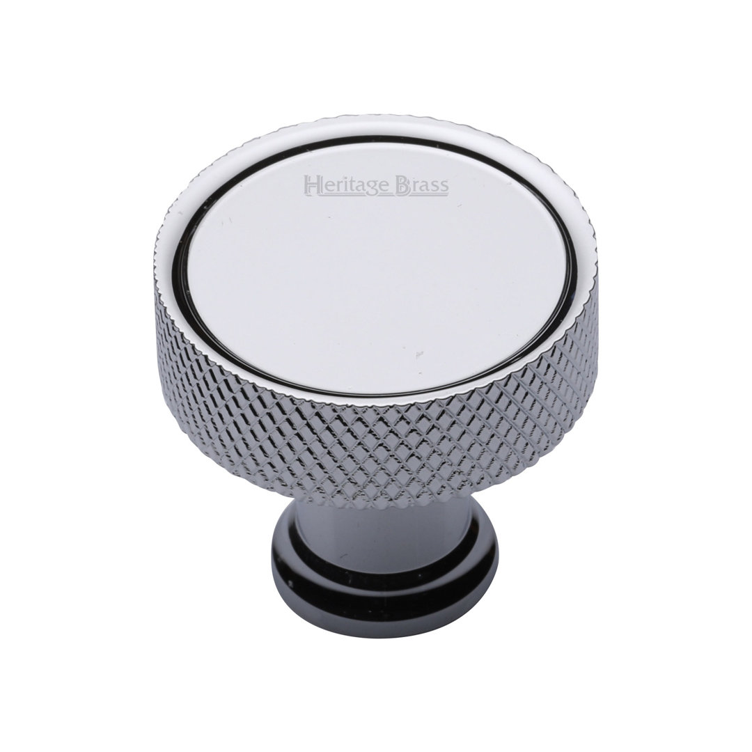 Heritage Brass Heritage Cabinet Knob Florence Knurled Design 32mm