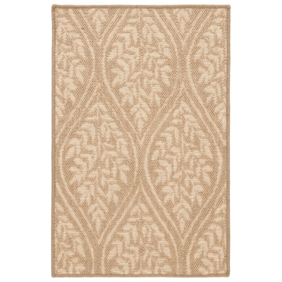Andressa Beach Jacquard Weave Performance Geometric Rug
