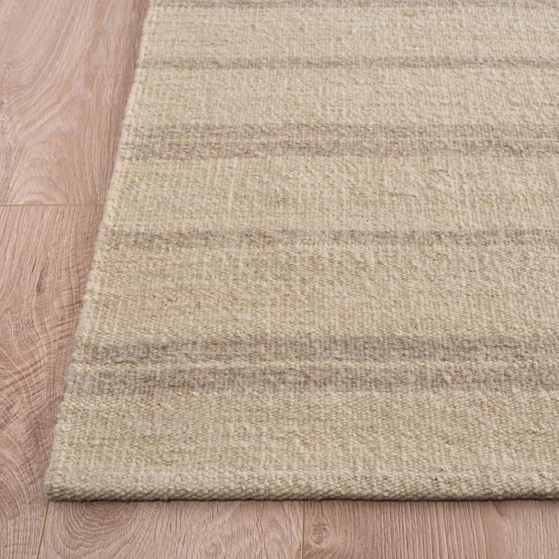 Ralph Lauren Sagaponeck Stripe Wool Striped Rug, Rectangle 4' x 6'