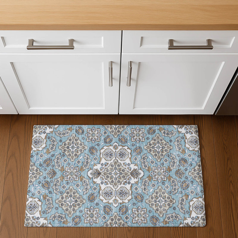 Tapis de qualité supérieure lavable à la machine Crestover AMF1853 Global, Rectangle 1 pi 8 po x 2 pi 6 po