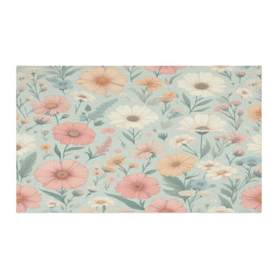 Tapis tressé Garden of Blooms