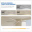 Modern LED Chandelier - Geometric -Arm Design, Adjustable Hanging, Sleek Metal Finish For Dining Room, Living Room & Office