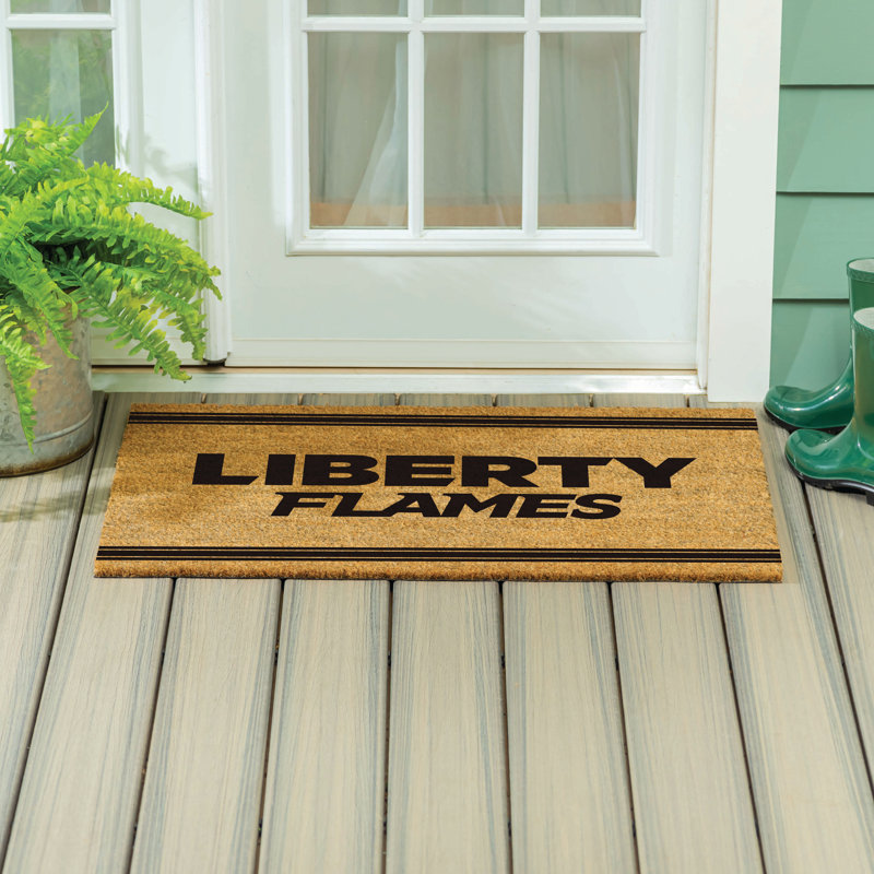 Grand tapis couleur coco Liberty University, 36 po x 24 po