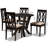 4 - Person Solid Wood Top Four Leg Dining Set-556073869-642078063