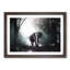 Elephant Roaming in a Green Forest in Abstract - Picture Frame Painting Print-55725240-55725243