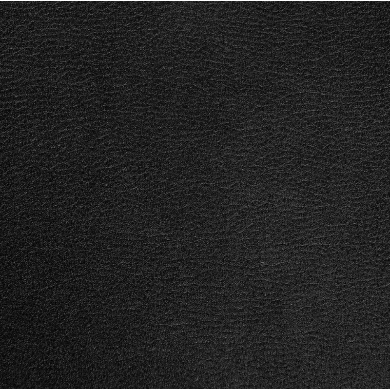 Crosby Upholstered Leather-look Fabric Chaise Lounge with Adjustable Backrest, Black, Black
