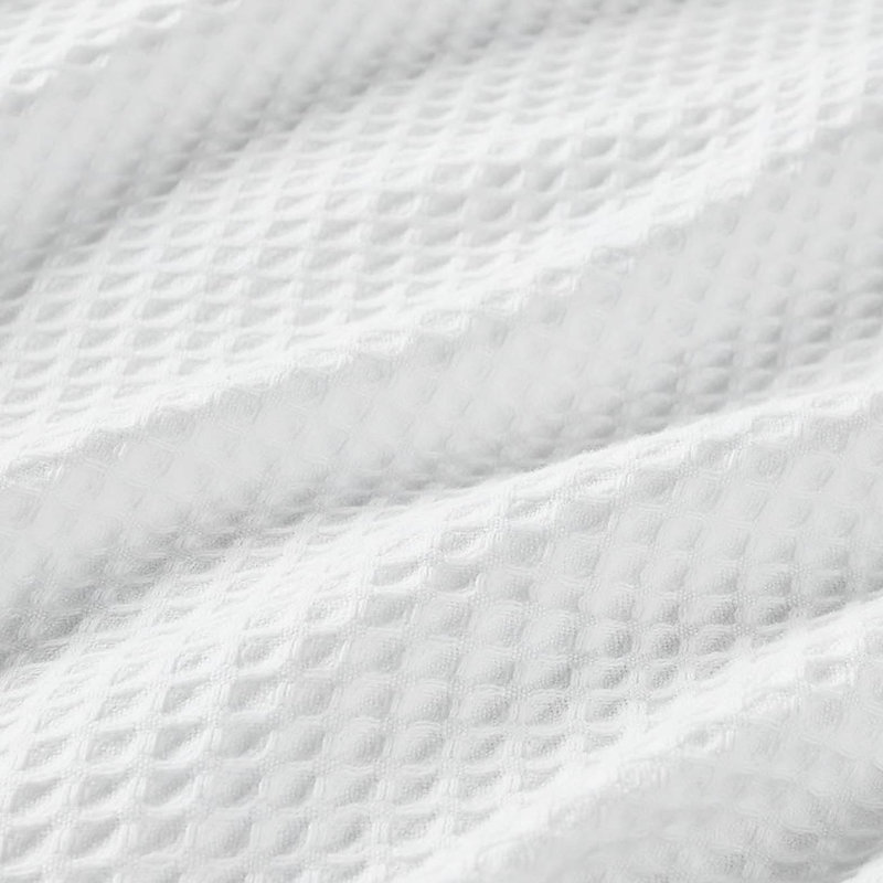 Couverture en coton, Blanc, Très grand lit