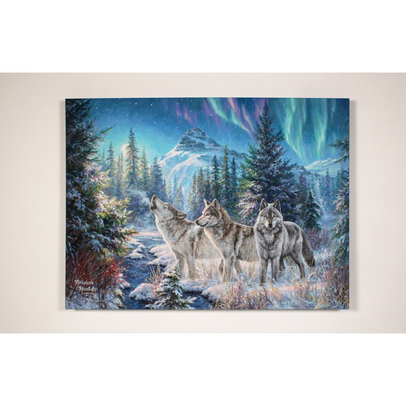 Moonrise Song 18x24 Fully Illuminated ColorChange LED Print